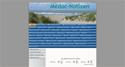 Desktop Screenshot of medoc-notizen.de